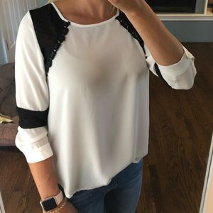 Sheer blouse by Crescent